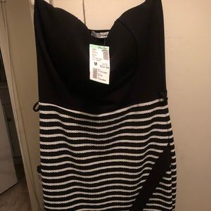 Papaya strapless dress